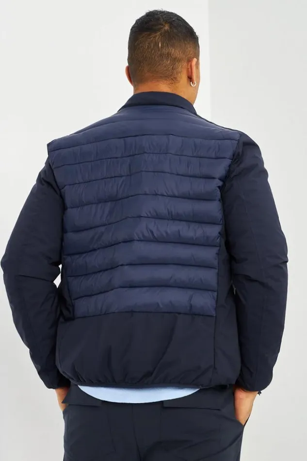 Men Doudoune Matelasse Bleue BiMatires Blue Brentiny Paris Parkas And Down Jackets Men Doudoune Matelasse Bleue BiMatires Blue Brentiny Paris Parkas And Down Jackets