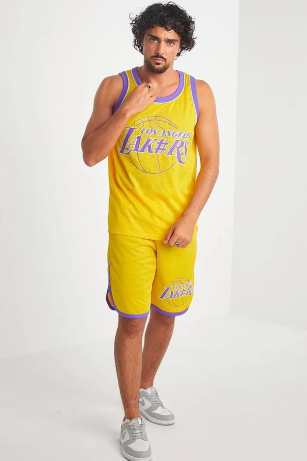 Men Ensemble 2 Pices Dbardeur Short 034 Los Angeles 034 Jaune Yellow Brentiny Paris Top Bottom Sets Men Ensemble 2 Pices Dbardeur Short 034 Los Angeles 034 Jaune Yellow Brentiny Paris Top Bottom Sets