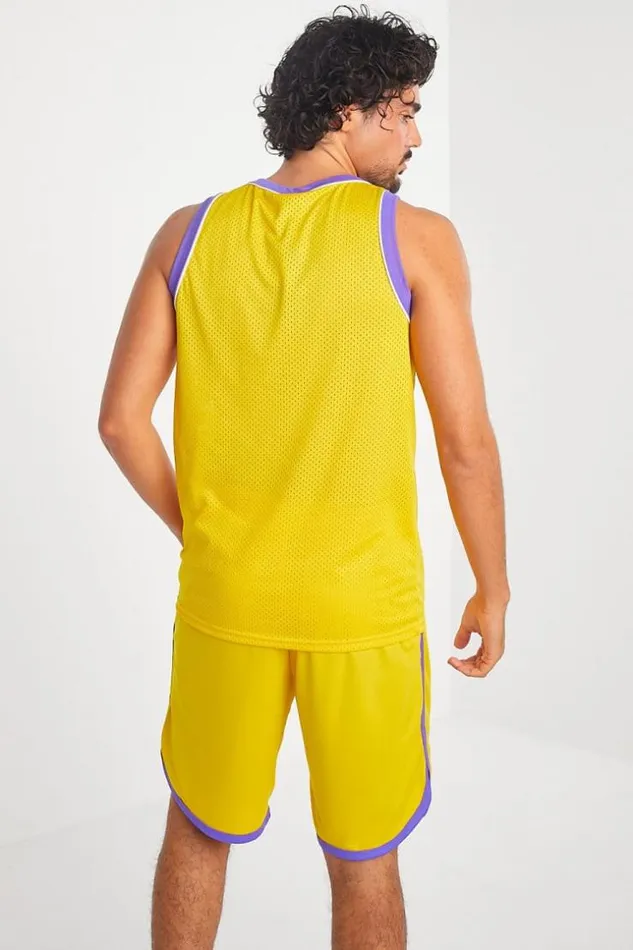 Men Ensemble 2 Pices Dbardeur Short 034 Los Angeles 034 Jaune Yellow Brentiny Paris Top Bottom Sets Men Ensemble 2 Pices Dbardeur Short 034 Los Angeles 034 Jaune Yellow Brentiny Paris Top Bottom Sets