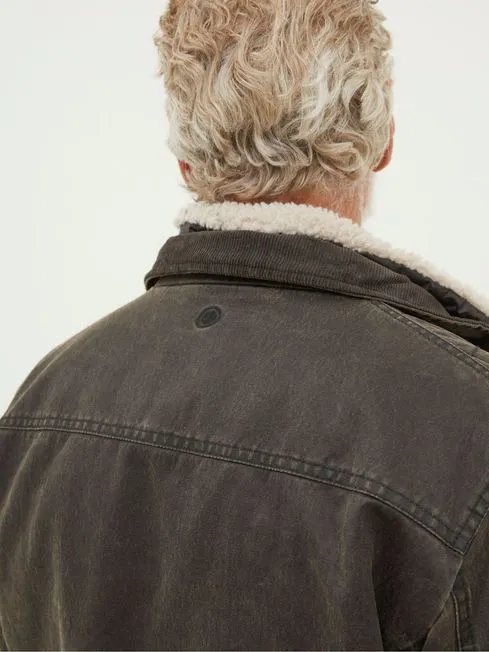 Men Fatface Coats and Jackets Broadsands Brown Jacket