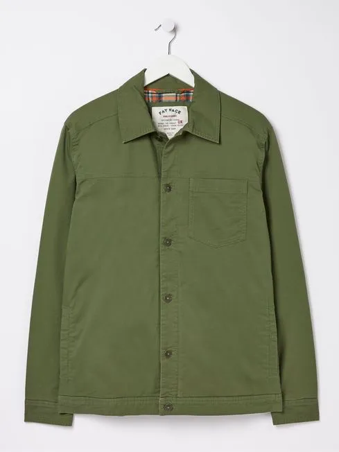 Men Fatface Coats and Jackets Green Rutland Jacket Men Fatface Coats and Jackets Green Rutland Jacket
