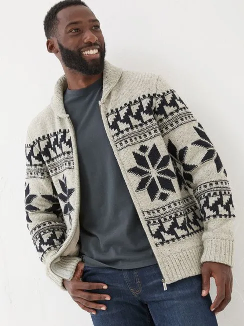 Men Fatface Knitwear Grey Shawl Cardigan Men Fatface Knitwear Grey Shawl Cardigan