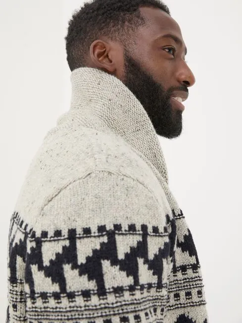 Men Fatface Knitwear Grey Shawl Cardigan Men Fatface Knitwear Grey Shawl Cardigan