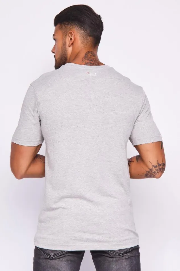 Men Grey Francis Fila TShirt Grey Brentiny Paris TShirts