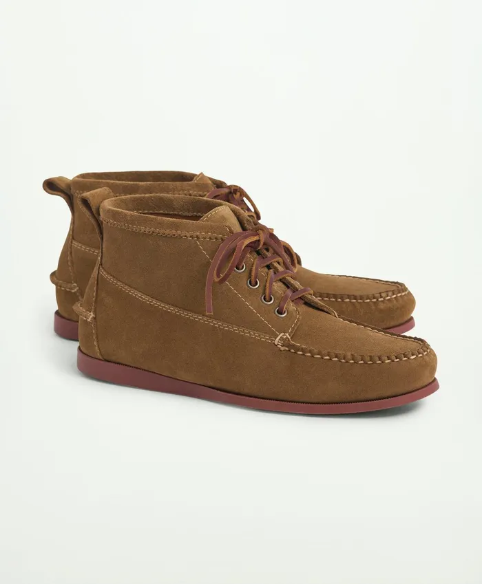 Men Hayden Camp Chukka Tan Brooks Brothers Shoes
