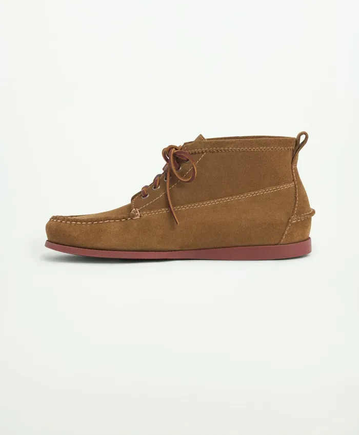 Men Hayden Camp Chukka Tan Brooks Brothers Shoes