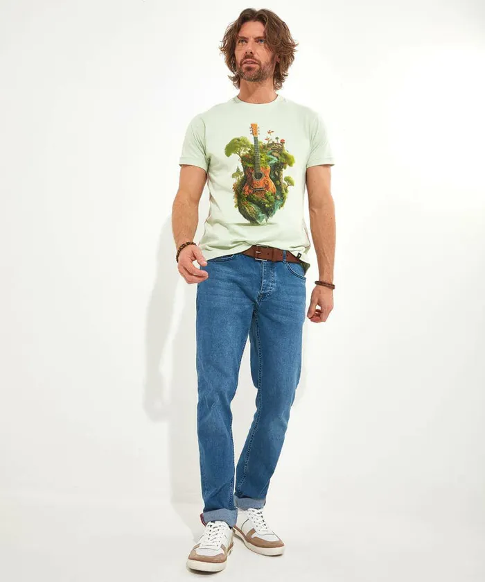 Men Joe Browns At One With Nature Tee Green Men Joe Browns At One With Nature Tee Green