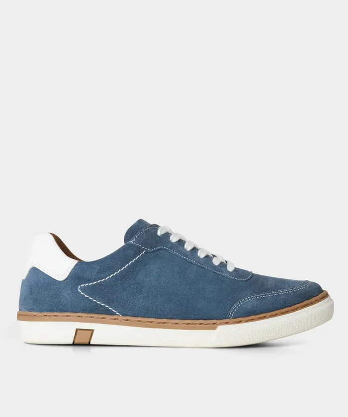 Men Joe Browns Cam Suede Pumps Blue