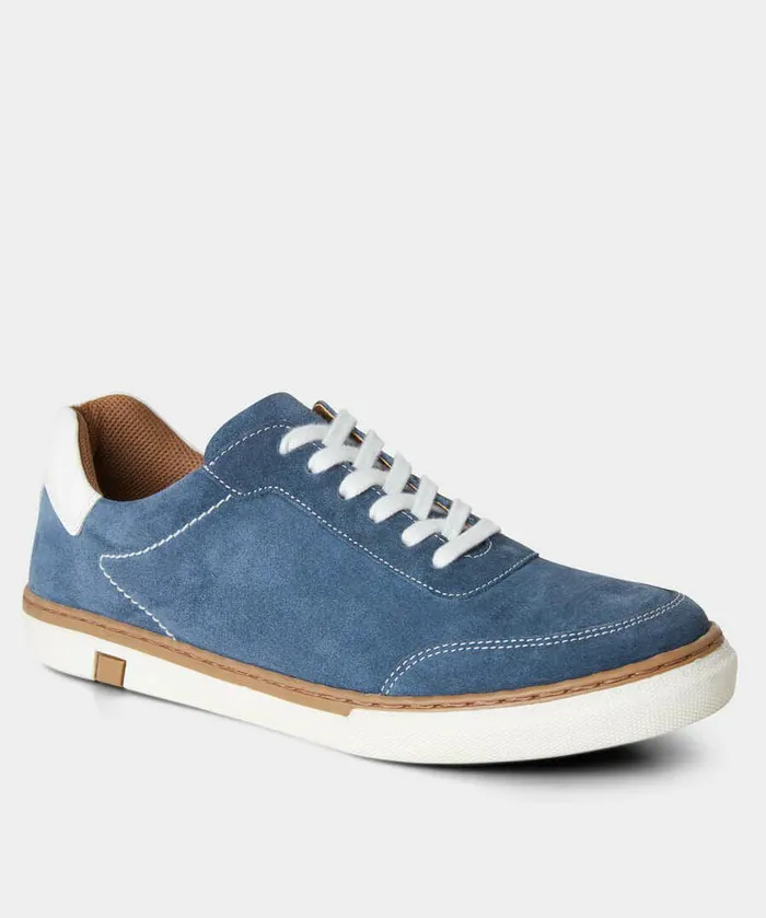 Men Joe Browns Cam Suede Pumps Blue Men Joe Browns Cam Suede Pumps Blue