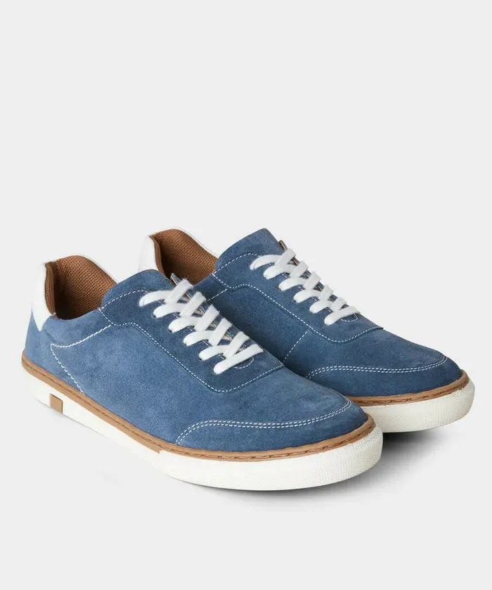 Men Joe Browns Cam Suede Pumps Blue Men Joe Browns Cam Suede Pumps Blue