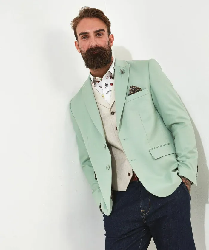 Men Joe Browns Sea Breeze Blazer Mint