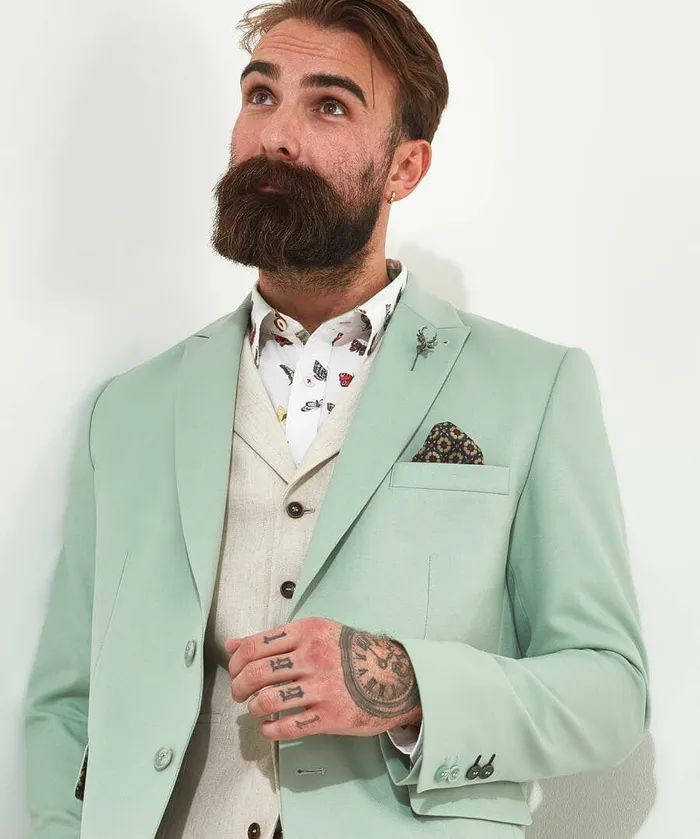 Men Joe Browns Sea Breeze Blazer Mint Men Joe Browns Sea Breeze Blazer Mint