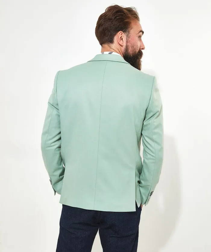 Men Joe Browns Sea Breeze Blazer Mint Men Joe Browns Sea Breeze Blazer Mint