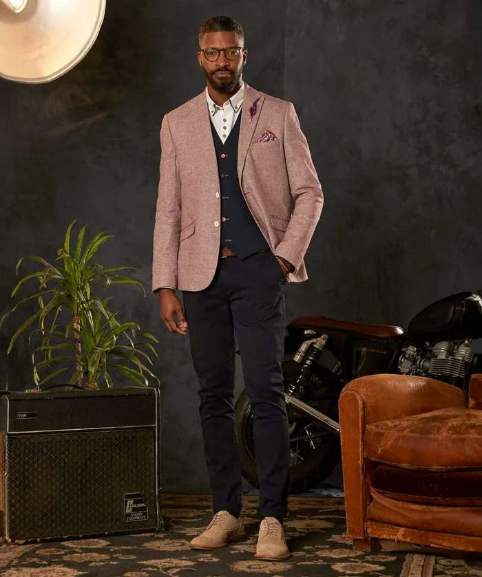 Men Joe Browns Summer Sun Blazer Pink