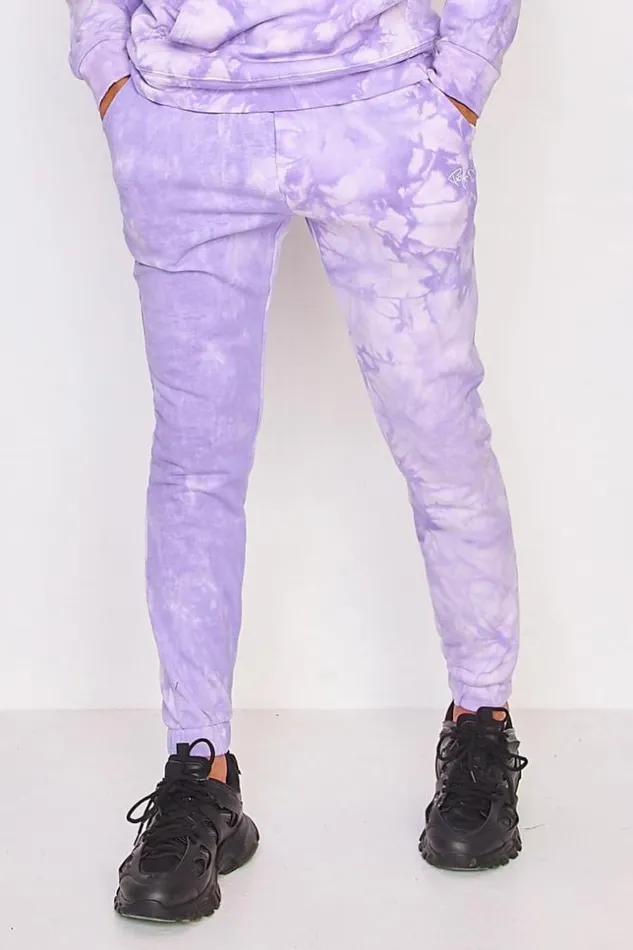 Men Jogger In Washed Purple Project X 8211 2140110 Pink Brentiny Paris Jogging Bottoms