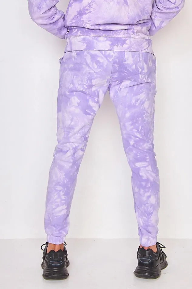 Men Jogger In Washed Purple Project X 8211 2140110 Pink Brentiny Paris Jogging Bottoms