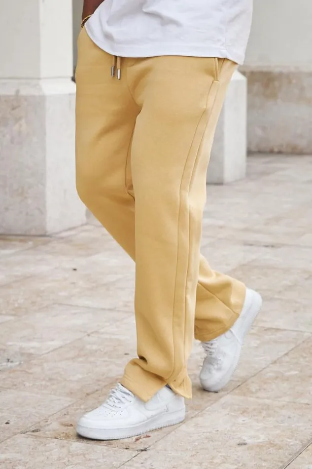 Men Jogging Beige Beige Brentiny Paris Jogging Bottoms