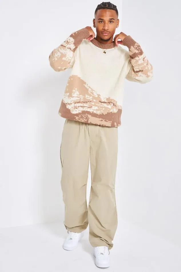 Men Jogging Beige Beige Brentiny Paris Jogging Bottoms
