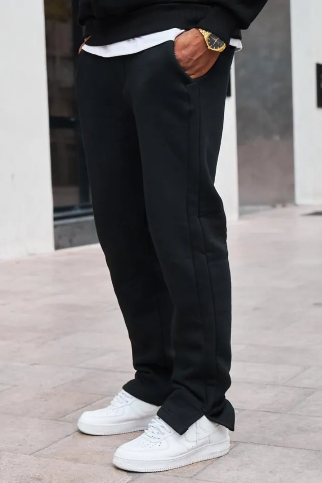 Men Jogging Noir Black Brentiny Paris Jogging Bottoms