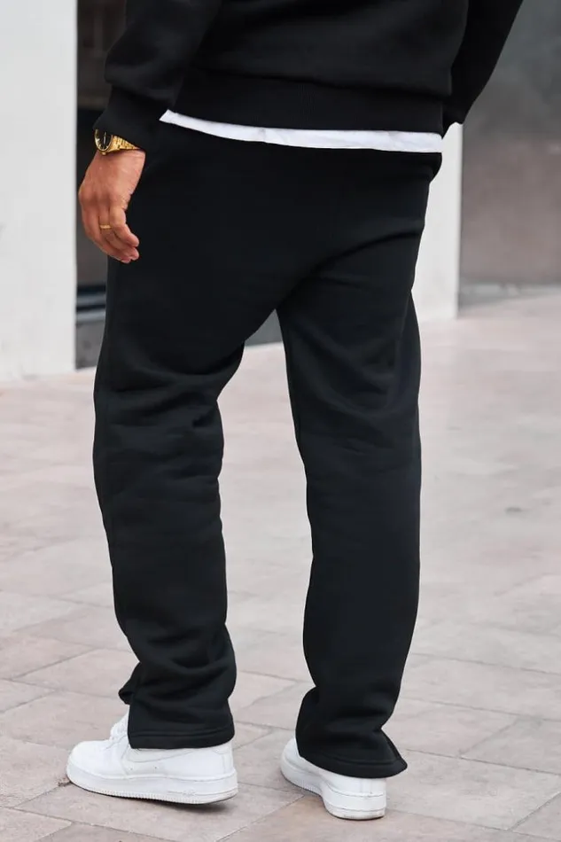 Men Jogging Noir Black Brentiny Paris Jogging Bottoms