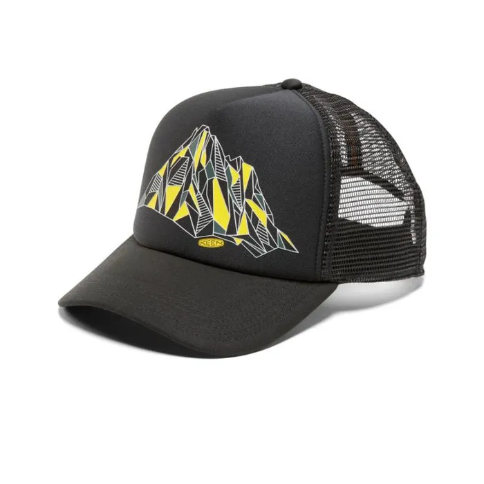 Men KEEN Accessories Faceted Mountain 8211 Black KEEN Hat