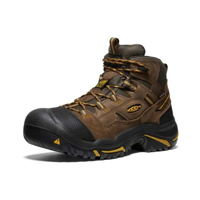 Men KEEN Boots Braddock Mid Work Boots 8211 Waterproof and Soft Toe Boots Men KEEN Boots Braddock Mid Work Boots 8211 Waterproof and Soft Toe Boots