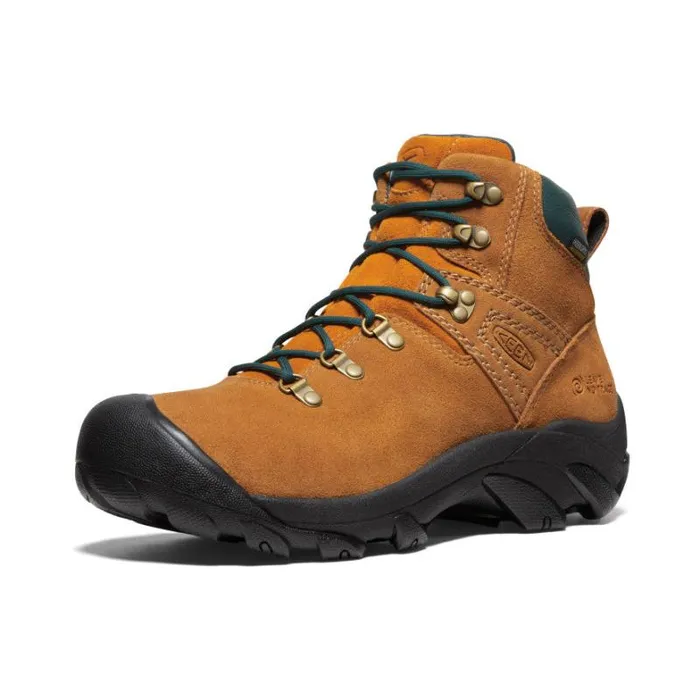 Men KEEN Boots Pyrenees Brown Leather Hiking Boot Men KEEN Boots Pyrenees Brown Leather Hiking Boot
