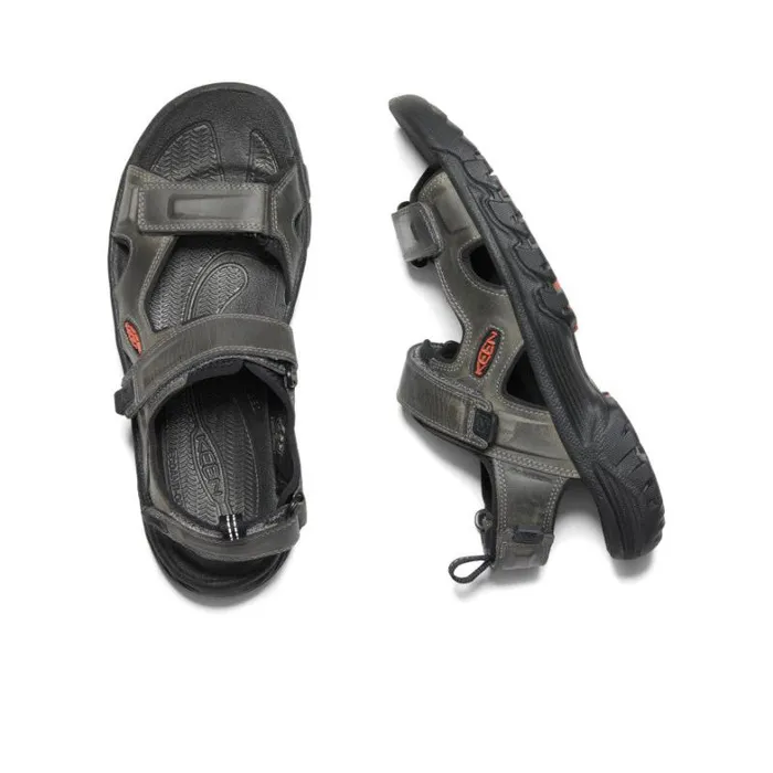 Men KEEN Casual Grey Hiking Sandals 8211 Targhee III Open Toe