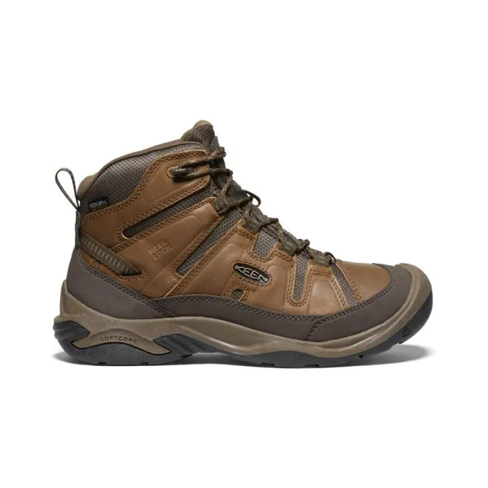 Men KEEN Hike Wide Hiking Boots 8211 Circadia Waterproof Mid