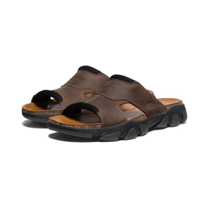 Men KEEN Sandals Brown Open Toe Slide Sandals 8211 Daytona II Men KEEN Sandals Brown Open Toe Slide Sandals 8211 Daytona II