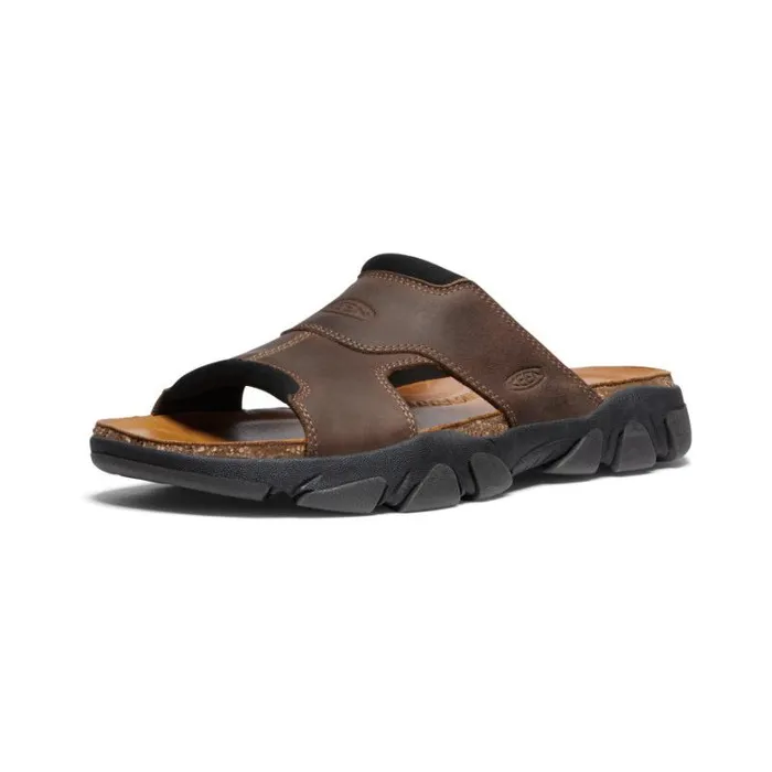 Men KEEN Sandals Brown Open Toe Slide Sandals 8211 Daytona II Men KEEN Sandals Brown Open Toe Slide Sandals 8211 Daytona II