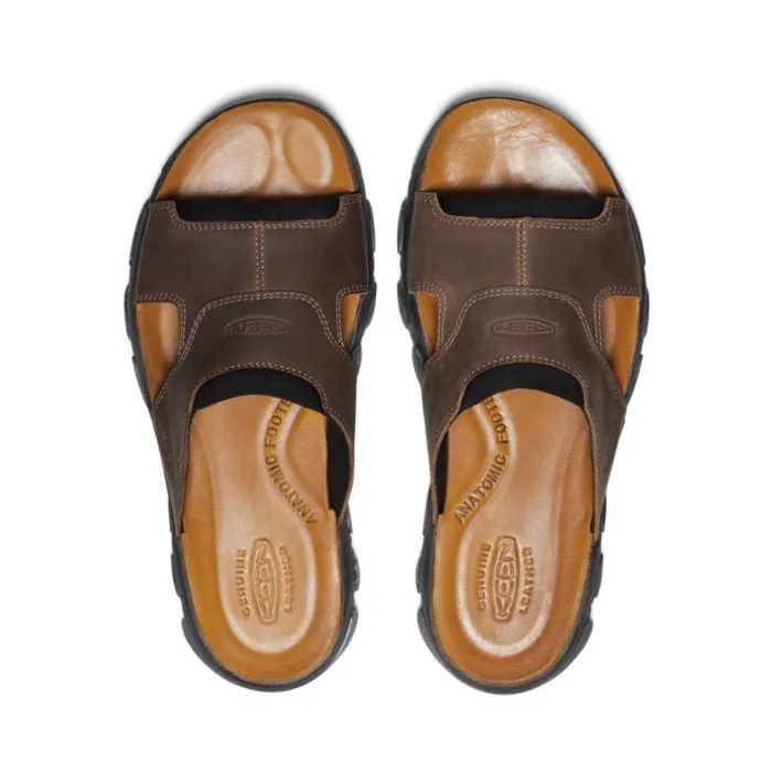 Men KEEN Sandals Brown Open Toe Slide Sandals 8211 Daytona II Men KEEN Sandals Brown Open Toe Slide Sandals 8211 Daytona II