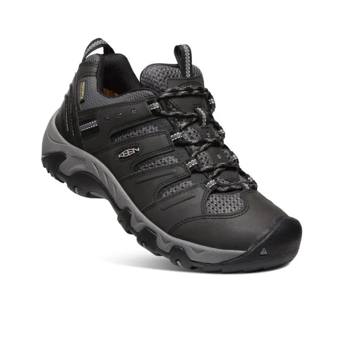 Men KEEN Shoes Black Hiking Shoes 8211 Koven WP Men KEEN Shoes Black Hiking Shoes 8211 Koven WP