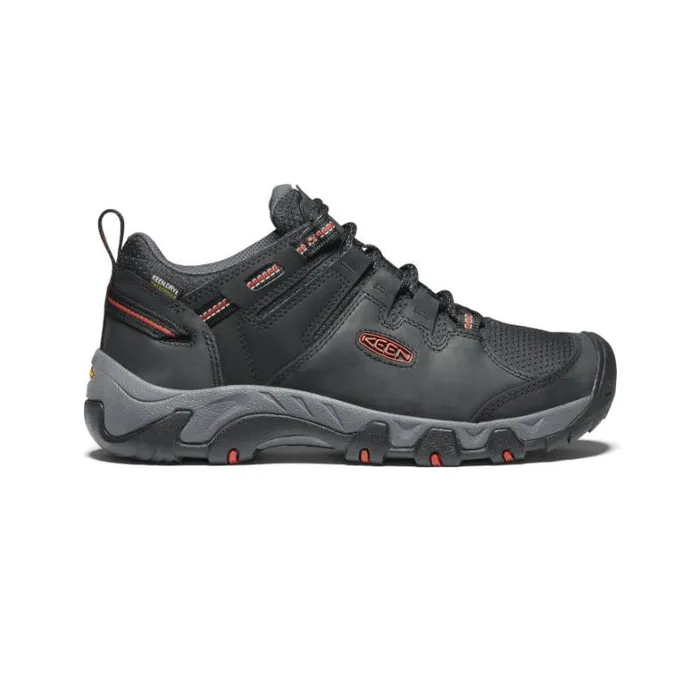 Men KEEN Shoes WP Leather Hiking Shoes 8211 Steens