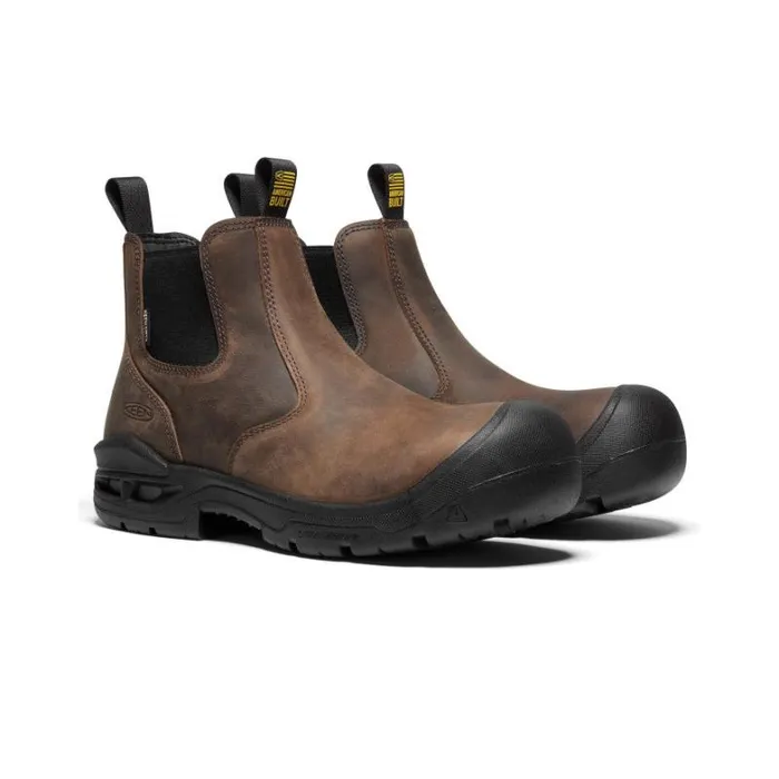 Men KEEN SlipOns PullOn Waterproof Work Boots 8211 Juneau Romeo Men KEEN SlipOns PullOn Waterproof Work Boots 8211 Juneau Romeo