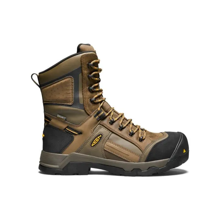 Men KEEN Work Boots and Shoes Brown Work Boots 8211 CSA Davenport 8quot 200G