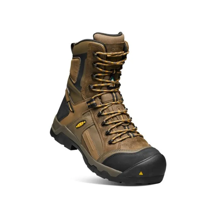 Men KEEN Work Boots and Shoes Brown Work Boots 8211 CSA Davenport 8quot 200G Men KEEN Work Boots and Shoes Brown Work Boots 8211 CSA Davenport 8quot 200G