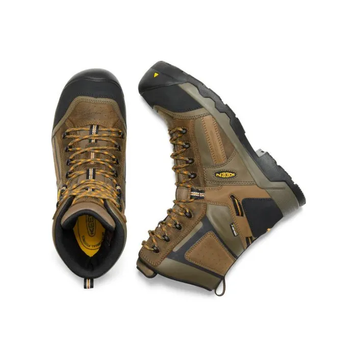 Men KEEN Work Boots and Shoes Brown Work Boots 8211 CSA Davenport 8quot 200G Men KEEN Work Boots and Shoes Brown Work Boots 8211 CSA Davenport 8quot 200G