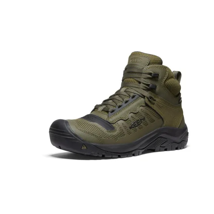 Men KEEN Work Boots and Shoes Olive Green Work Boots Soft Toe 8211 Reno Mid KBF WP Men KEEN Work Boots and Shoes Olive Green Work Boots Soft Toe 8211 Reno Mid KBF WP