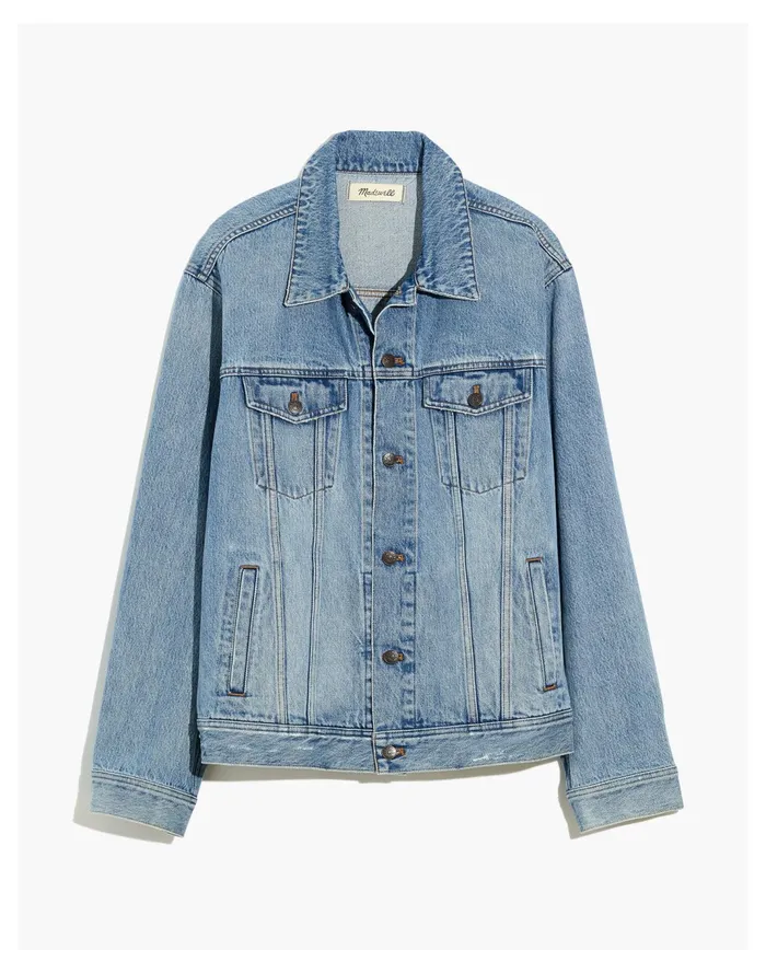 Men Oversized Jean Jacket In Manitoba Wash Manitoba Wash Madewell Jackets Men Oversized Jean Jacket In Manitoba Wash Manitoba Wash Madewell Jackets