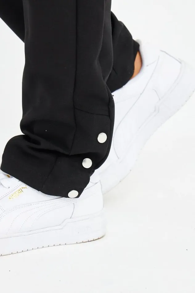 Men Pantalon De Jogging Noir Poches Cargo Black Brentiny Paris Pants