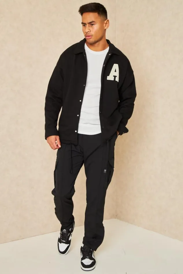 Men Pantalon De Jogging Noir Zipp Aux Chevilles Black Brentiny Paris Pants