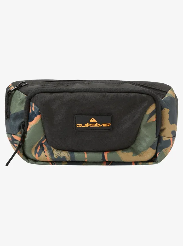 Men Quiksilver Backpacks and Bags Jungler 15L Fanny Pack Camo 8211 Plage