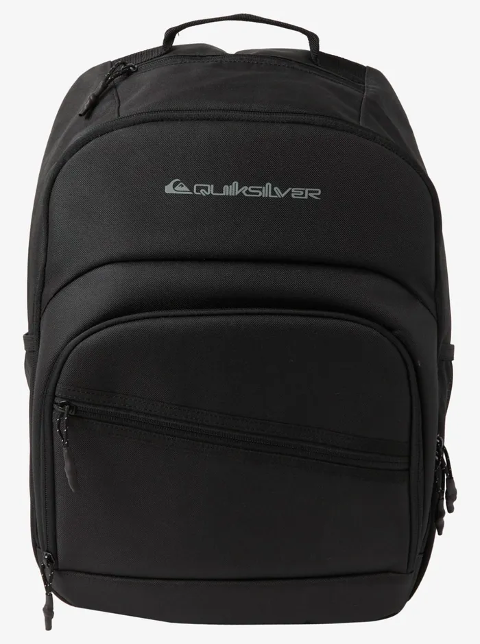 Men Quiksilver Backpacks and Bags Schoolie Cooler 20 Insulated Cooler Backpack Black