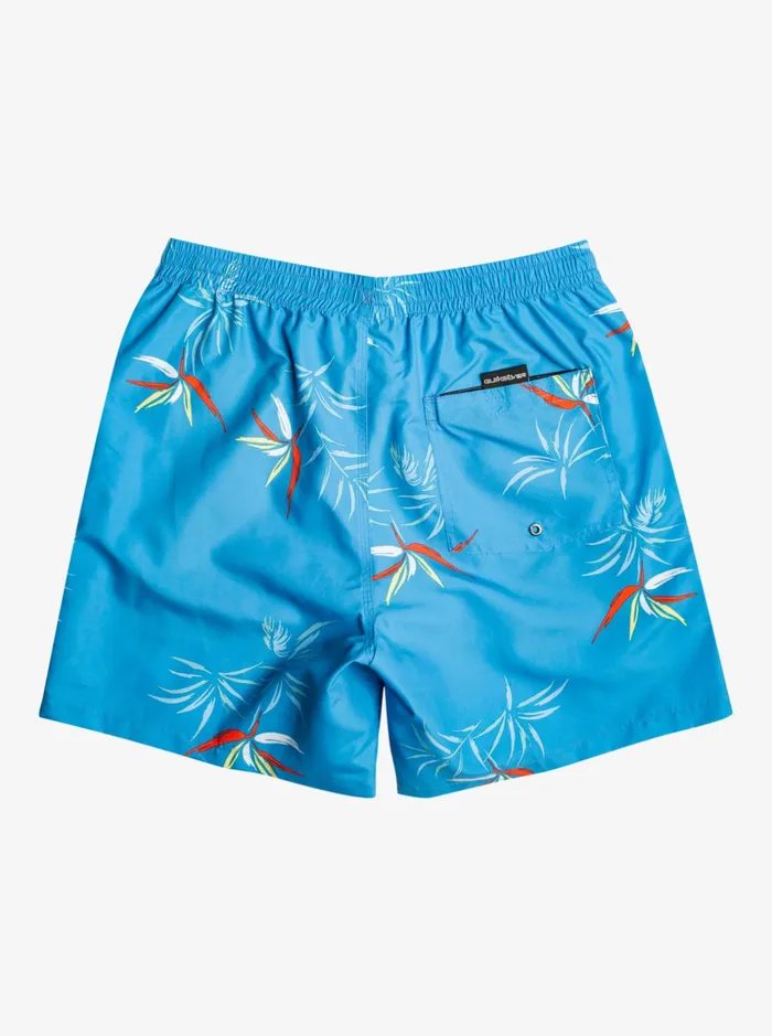 Men Quiksilver Boardshorts Everyday Mix 17034 Volleys Azure Blue Men Quiksilver Boardshorts Everyday Mix 17034 Volleys Azure Blue