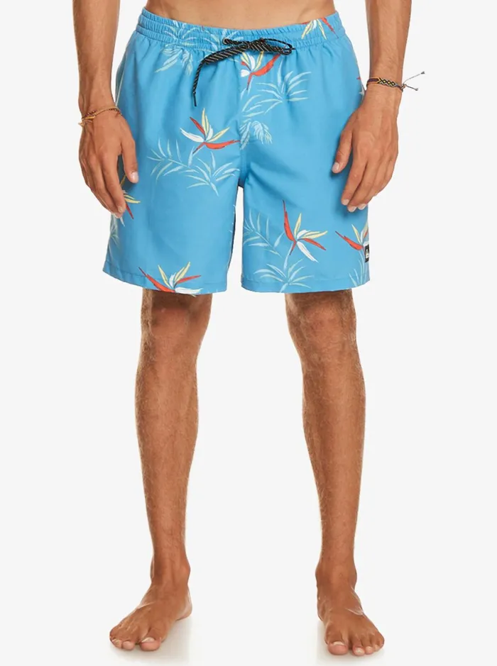 Men Quiksilver Boardshorts Everyday Mix 17034 Volleys Azure Blue Men Quiksilver Boardshorts Everyday Mix 17034 Volleys Azure Blue