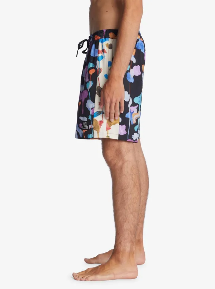 Men Quiksilver Boardshorts HEMPSTRETCH Original Arch Blank Canvas 17034 Volleys Natas Kaupas 8211 Black Men Quiksilver Boardshorts HEMPSTRETCH Original Arch Blank Canvas 17034 Volleys Natas Kaupas 8211 Black