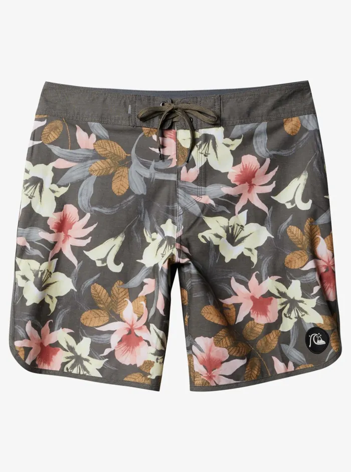 Men Quiksilver Boardshorts HEMPSTRETCH Scallop 19034 Boardshorts Tarmac