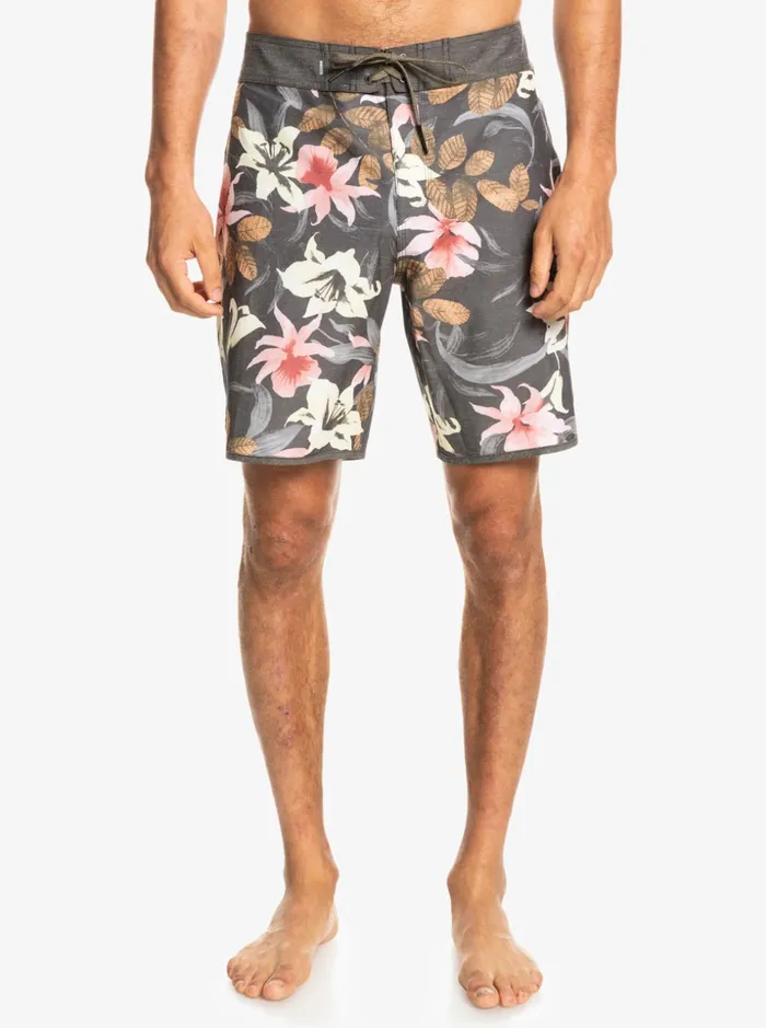 Men Quiksilver Boardshorts HEMPSTRETCH Scallop 19034 Boardshorts Tarmac