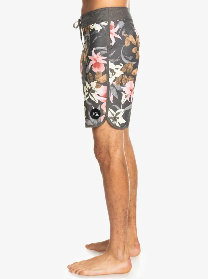 Men Quiksilver Boardshorts HEMPSTRETCH Scallop 19034 Boardshorts Tarmac